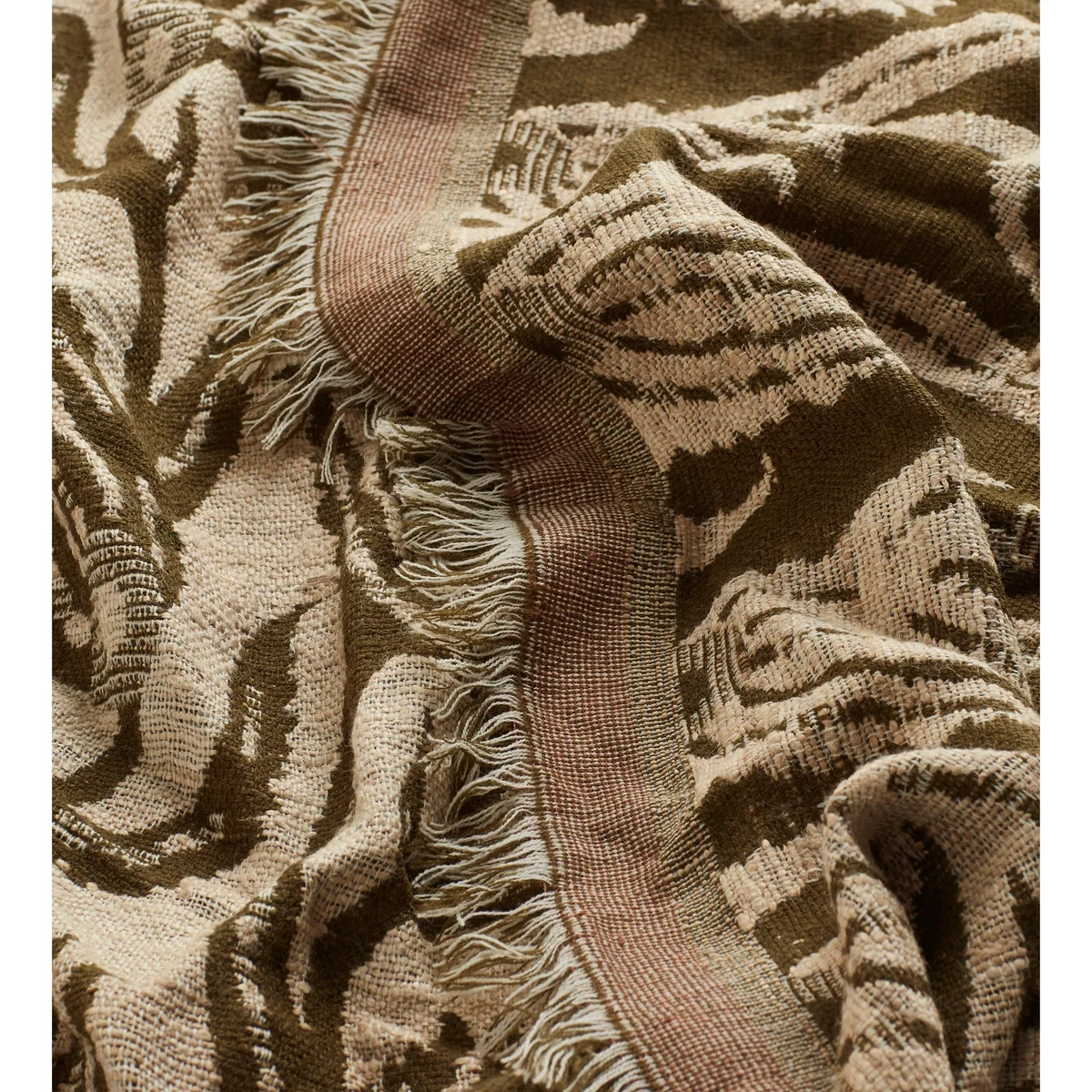 OKA, Muhibbi Throw - Olive, Throw – image 4