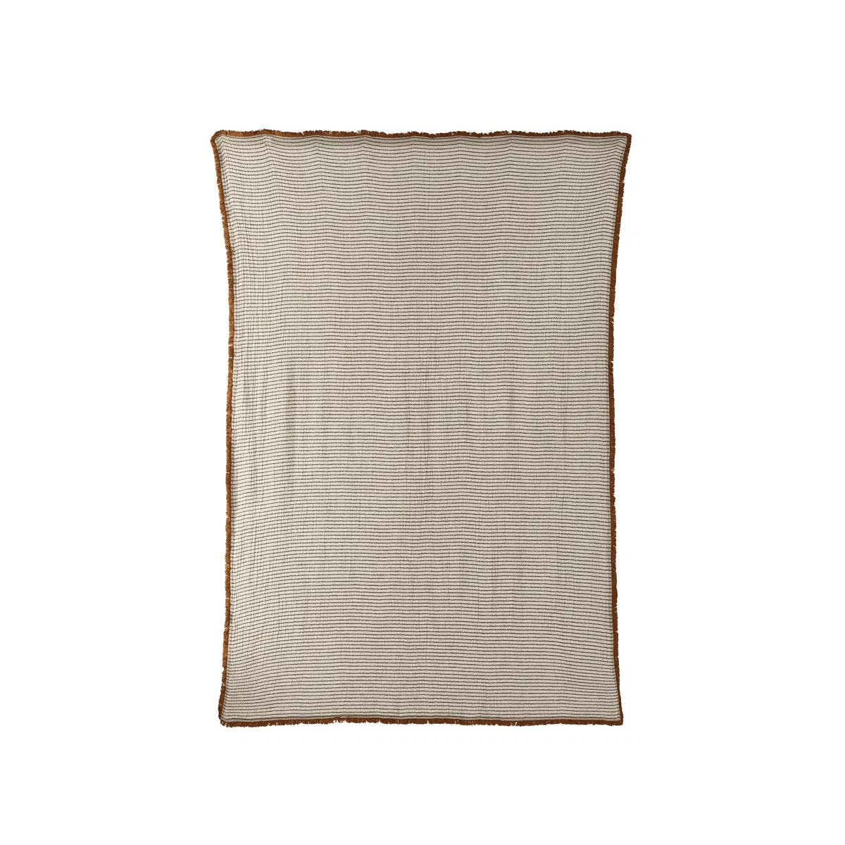 OKA, Avonlea Throw with Fringing - Ochre, Throw – image 3