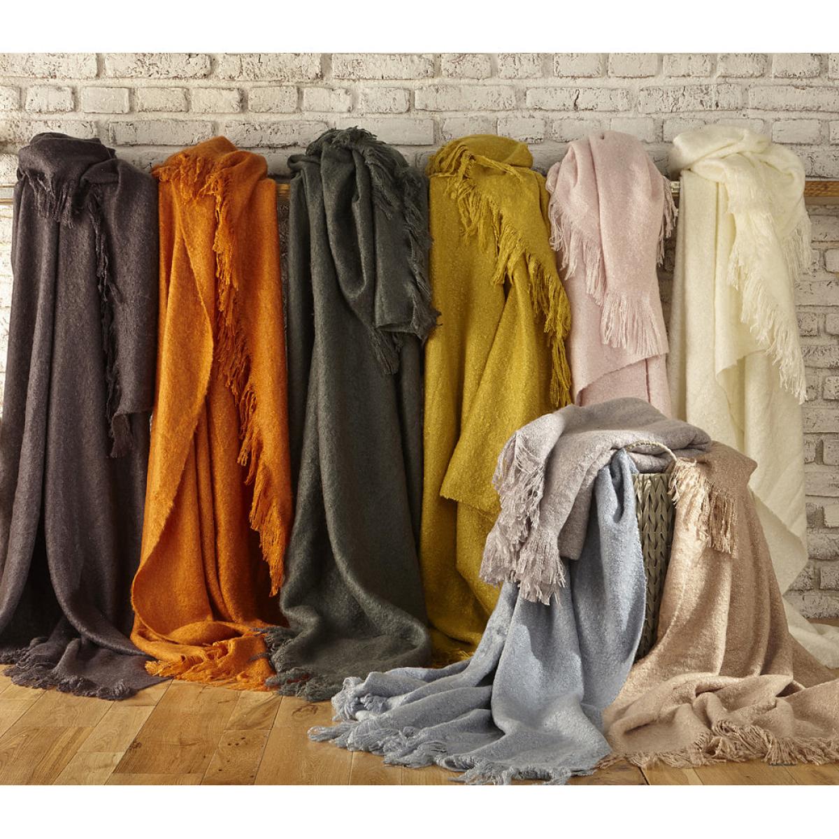 Malini Serena Blanket Grey | Outlet – image 2