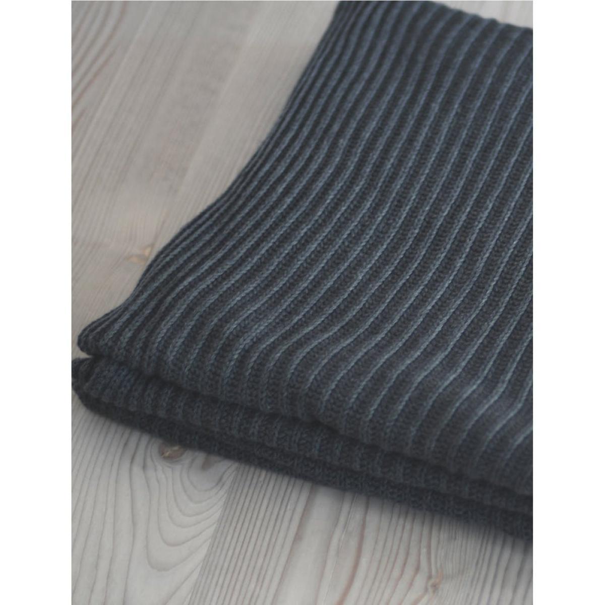 Olivia's Grey Textured Throw – image 2