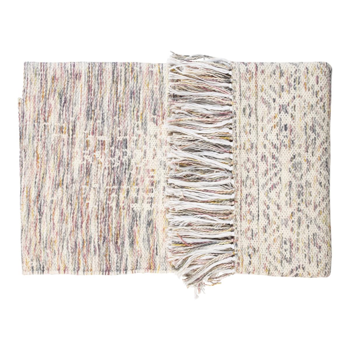 Olivia's Nordic Living Collection - Linne Blanket in Plum – image 2