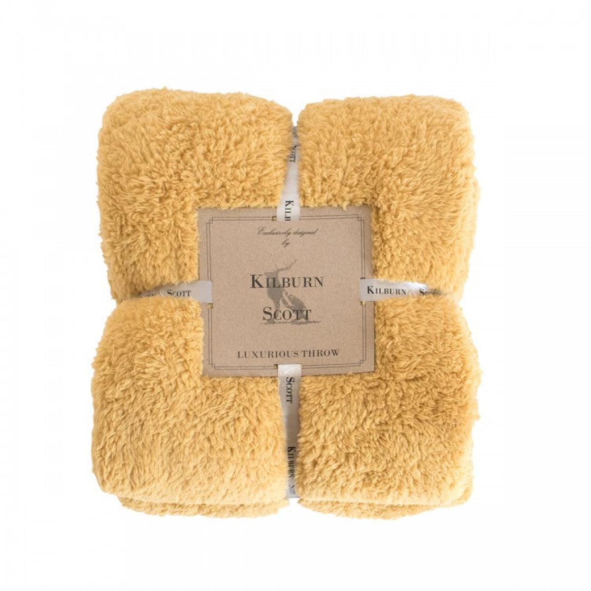 Gallery Direct Teddy Fleece Throw / Duck Egg – image 3