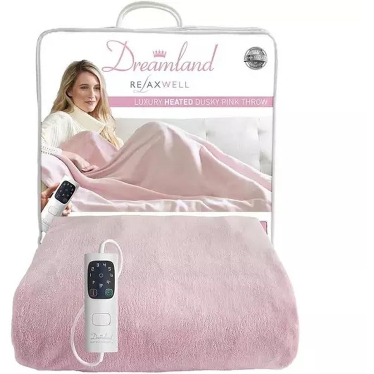 Dreamland 16708C Intelliheat Luxury Heated Throw - Pink, 120cm x 160cm – image 3