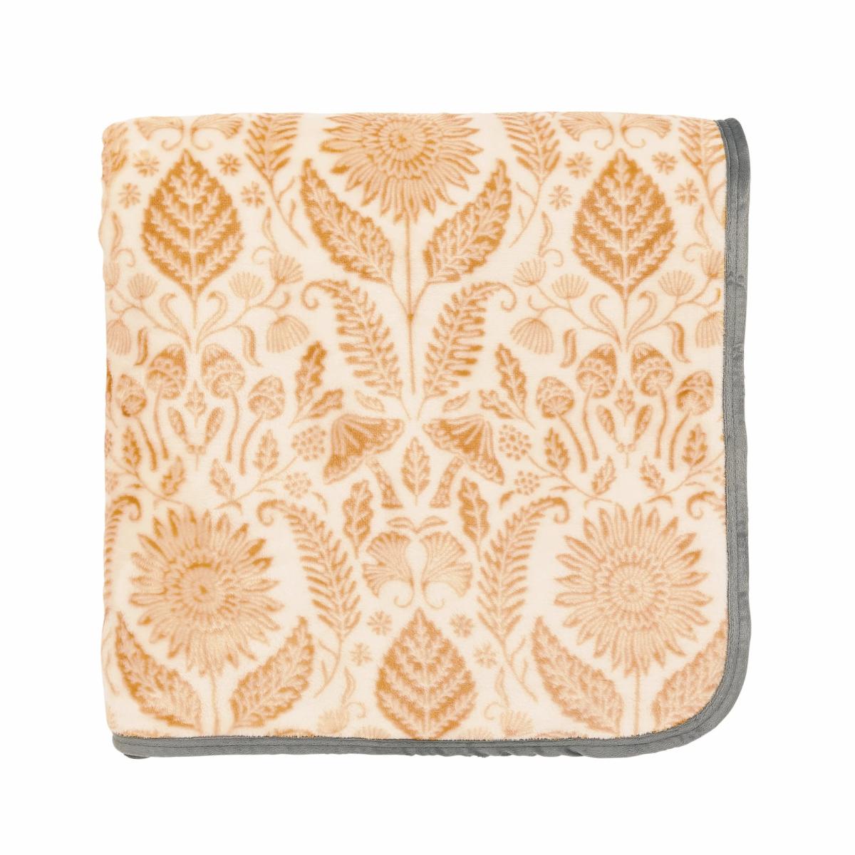 Helena Springfield Sunflower Fleece Throw - Graphite/Copper – image 3