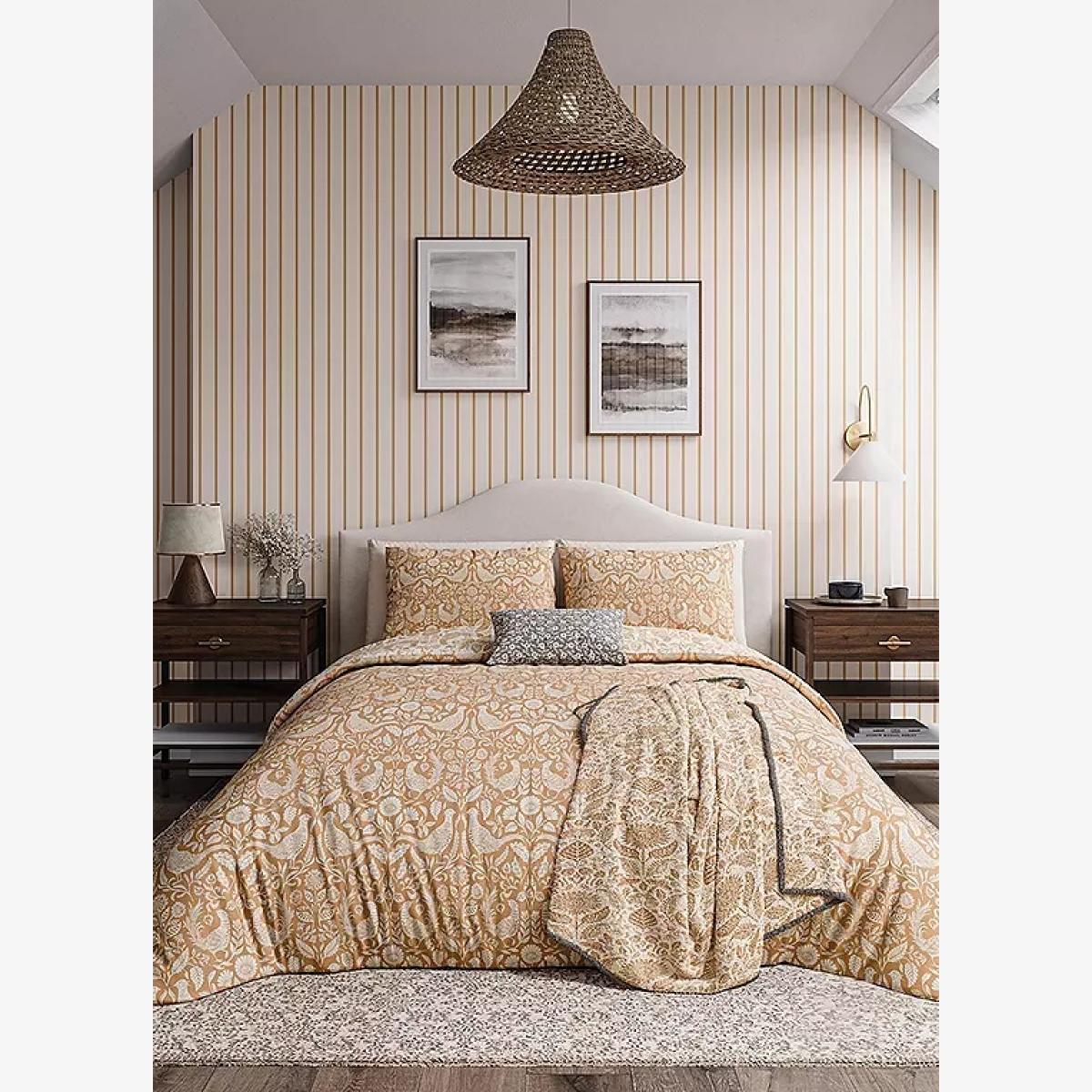 Helena Springfield Sunflower Fleece Throw - Graphite/Copper – image 1