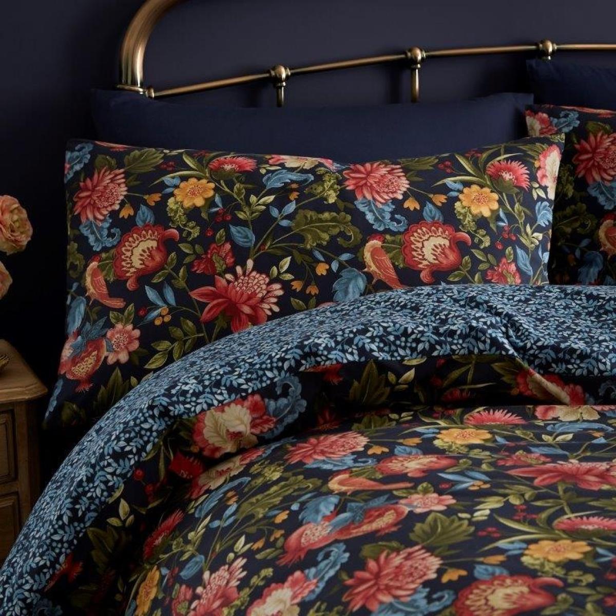 Dreams and Drapes Bejewelled Bedspread - Navy – image 2