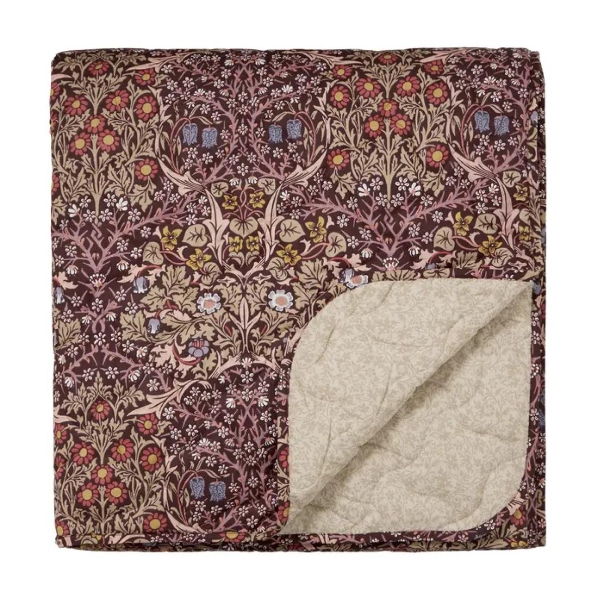 Morris and Co Blackthorn Damson Throw – image 2