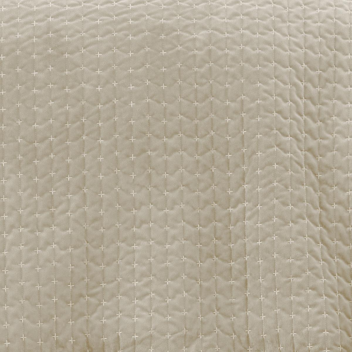 Bianca Attica Velvet Bedspread 240x260cm - Natural – image 3
