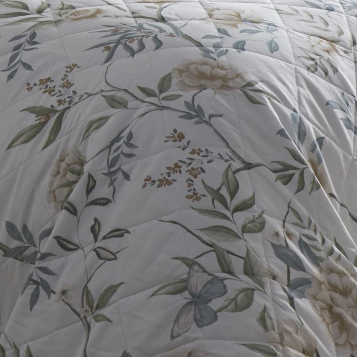 Dreams and Drapes Amelle Bedspread 200x230cm Green – image 2
