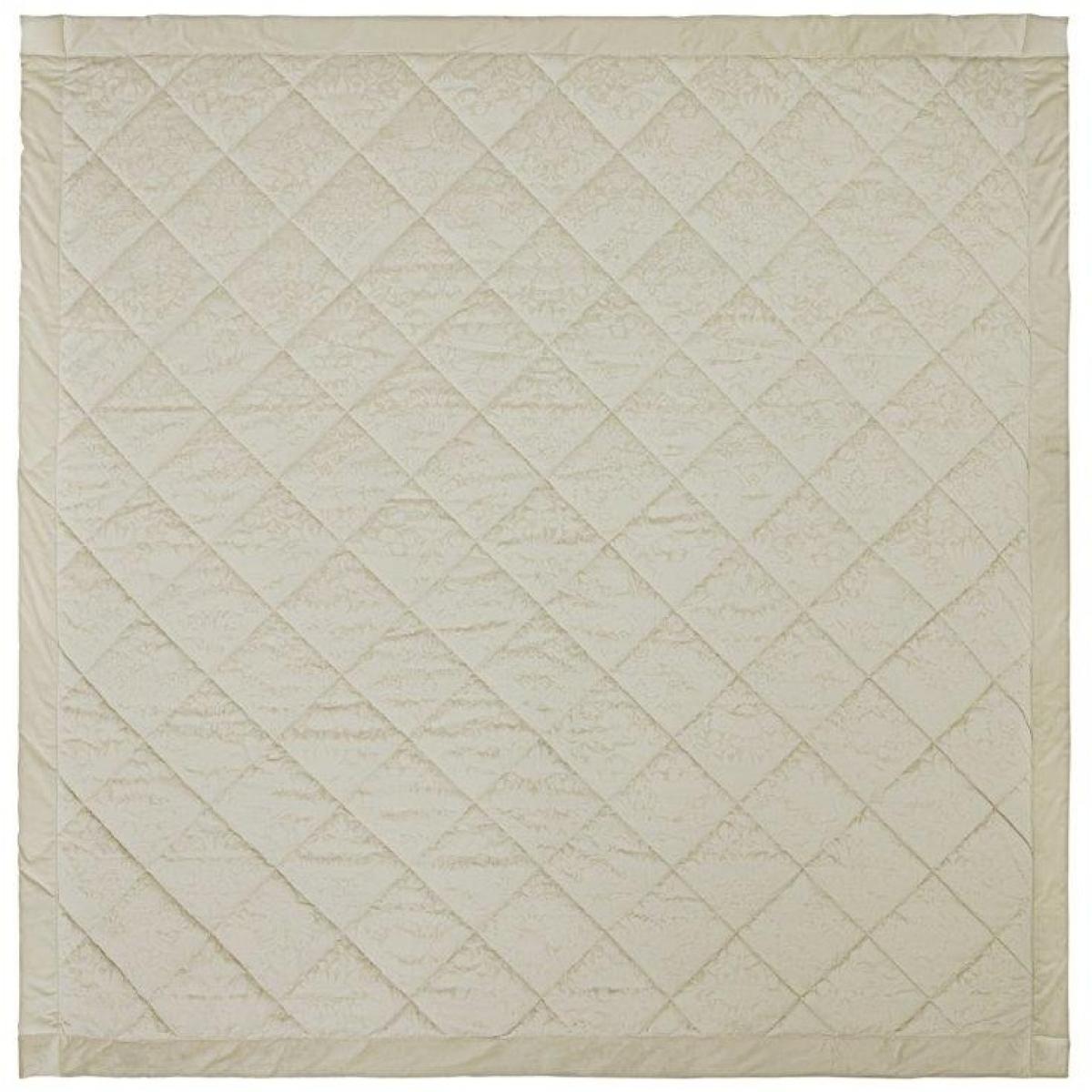 William Morris At Home Strawberry Thief Embossed Quilted Bedspread - Oyster – image 3