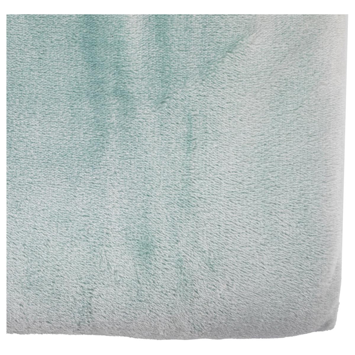 Santa Fe Fleece Super Soft Throw 200cm x 220cm -Teal In Blue – image 4