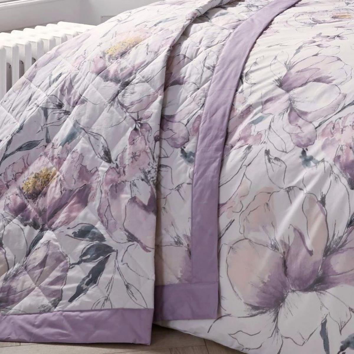 Dreams & Drapes Peony Amethyst Bedspread – image 2