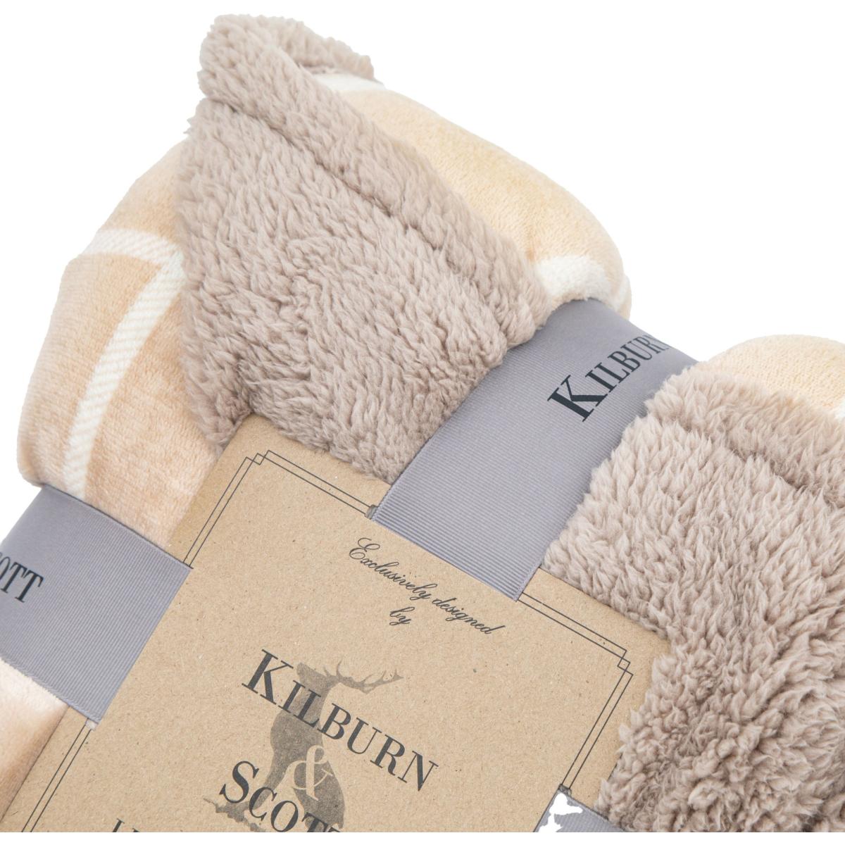 Window Payne Luxurious Sherpa Throw 152x177cm - Natural – image 8