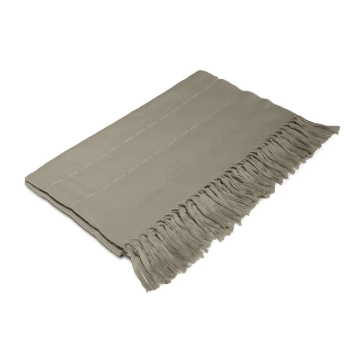 LG Outdoor Striped Throw - Green
