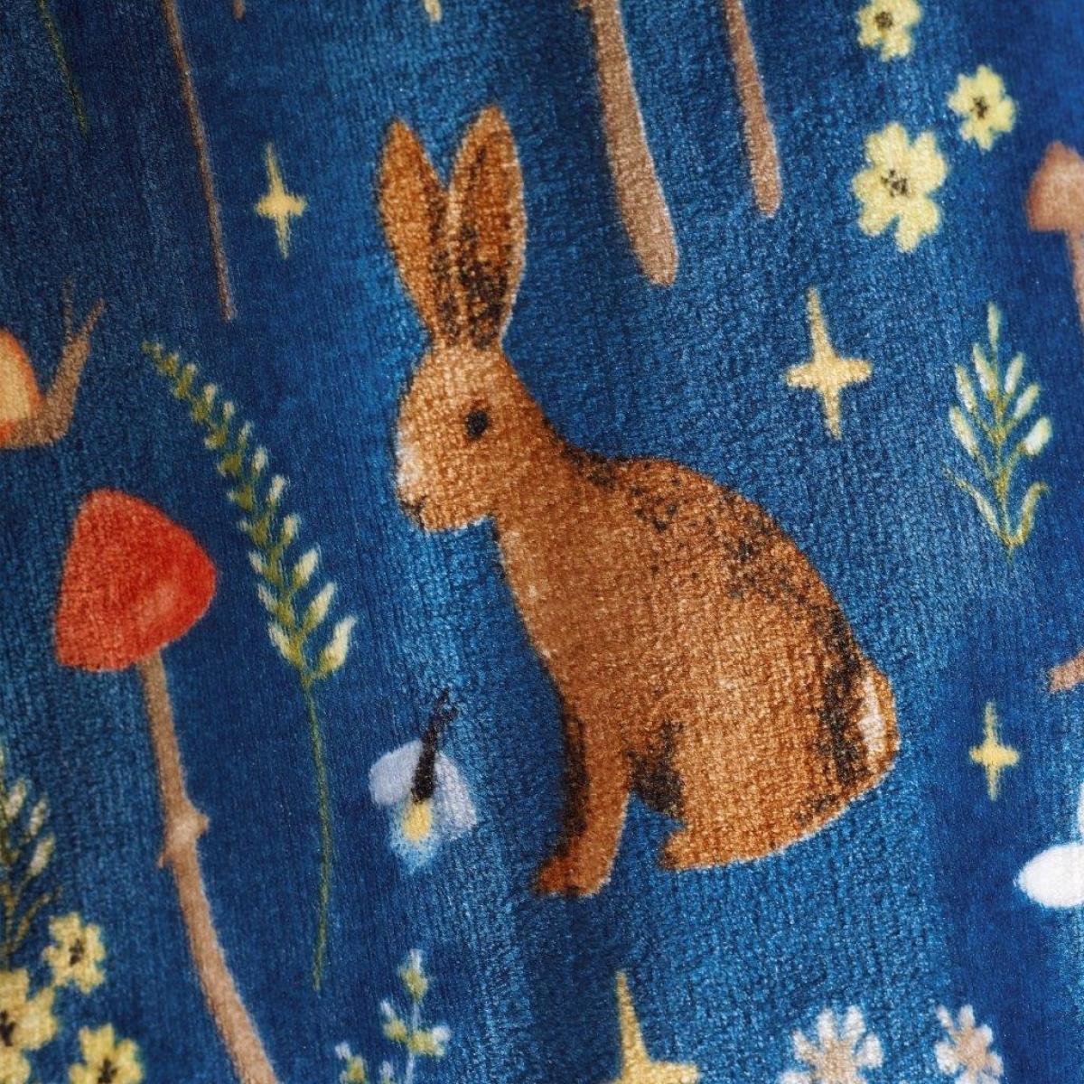 Catherine Lansfield Enchanted Twilight Fleece Throw 130x170cm - Navy – image 2