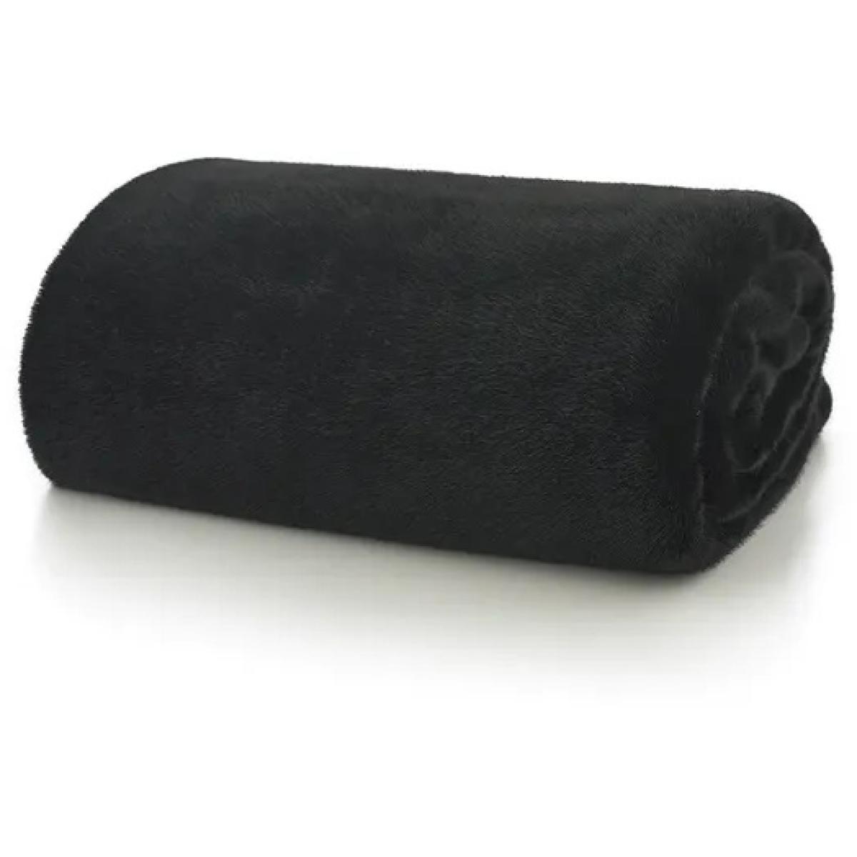 Deyongs Ashford Supersoft Faux Fur Throw - Black – image 2