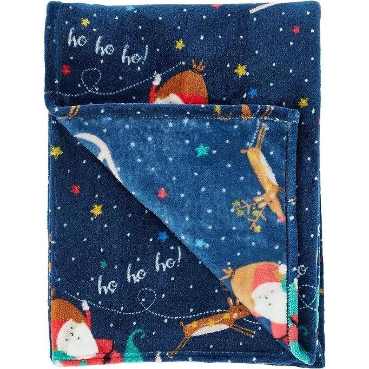 Catherine Lansfield Santas Christmas Wonderland Fleece Throw – image 3