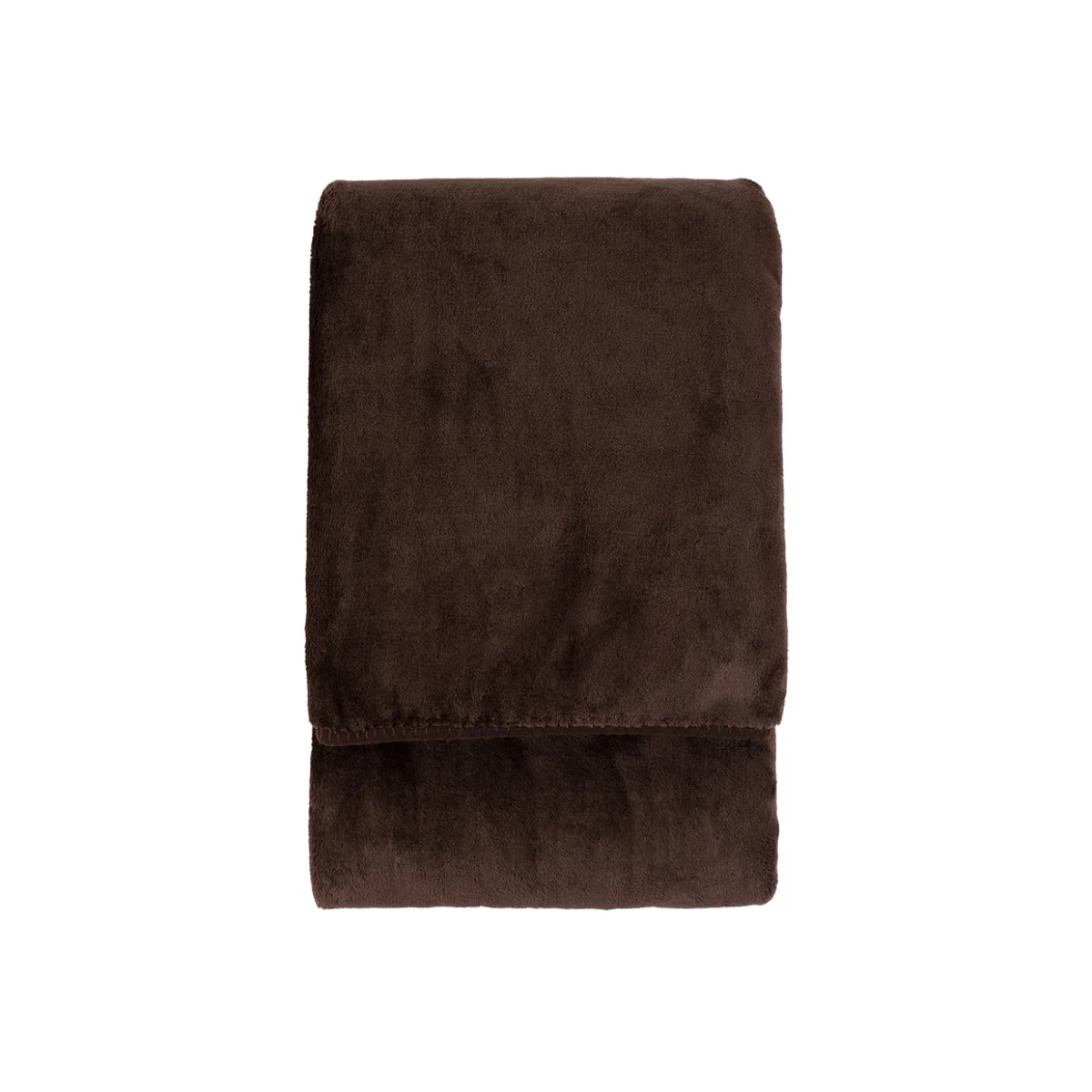 Mellow Fleece Throw in Chocolate – image 1