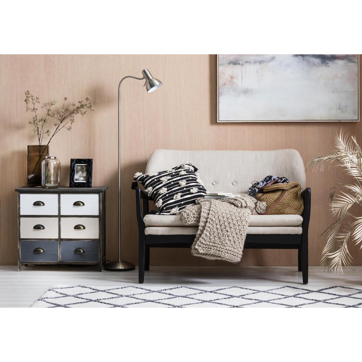 Marley Oatmeal Heavy Knit Throw – image 2