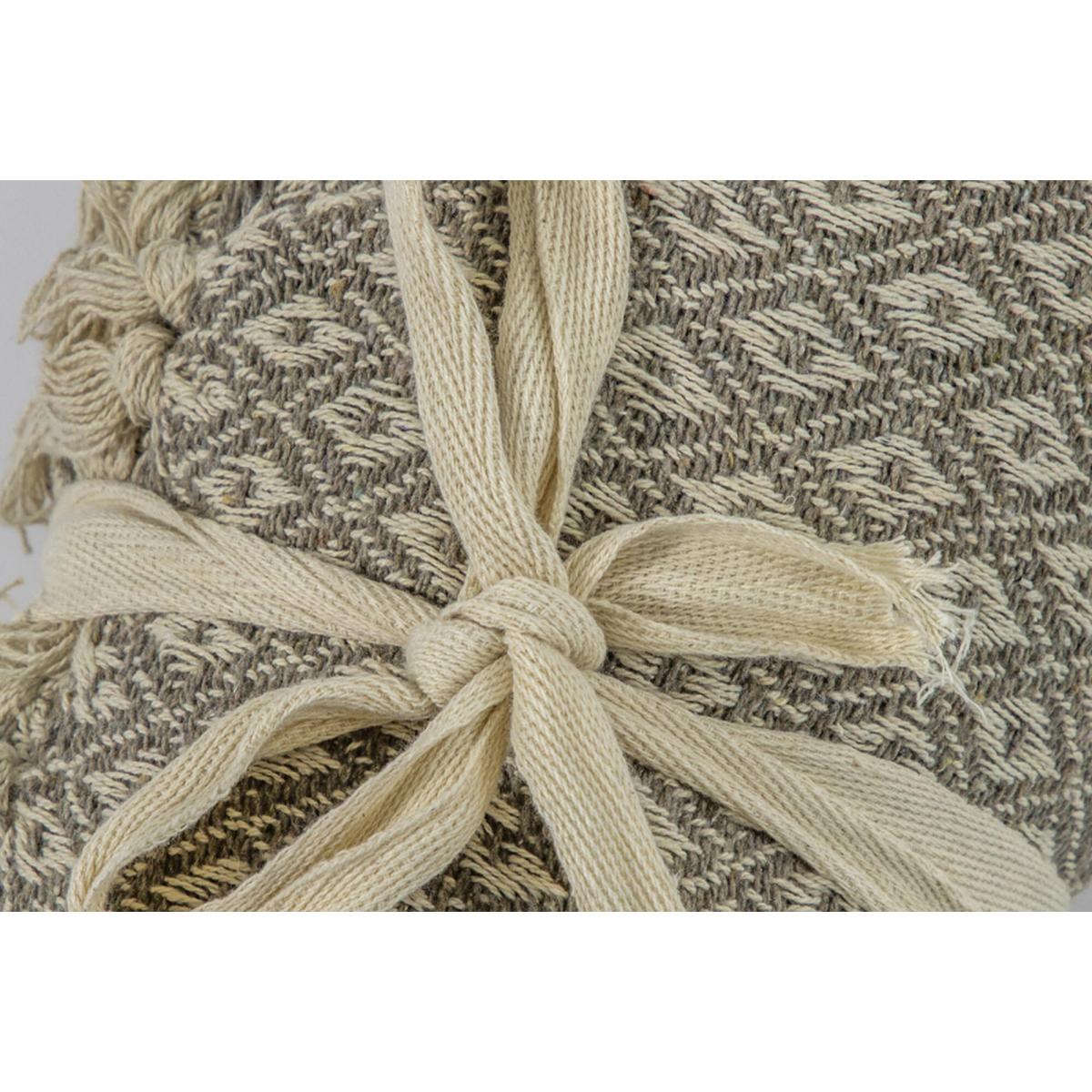 Nuzzler Geometric Throw in Blue – image 2