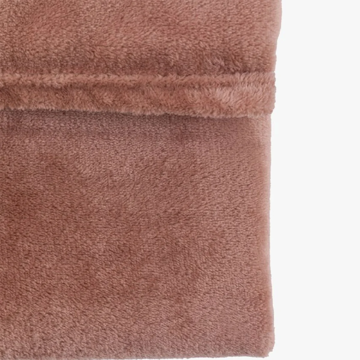 Comfort Flannel Fleece Throw in Pink – image 4