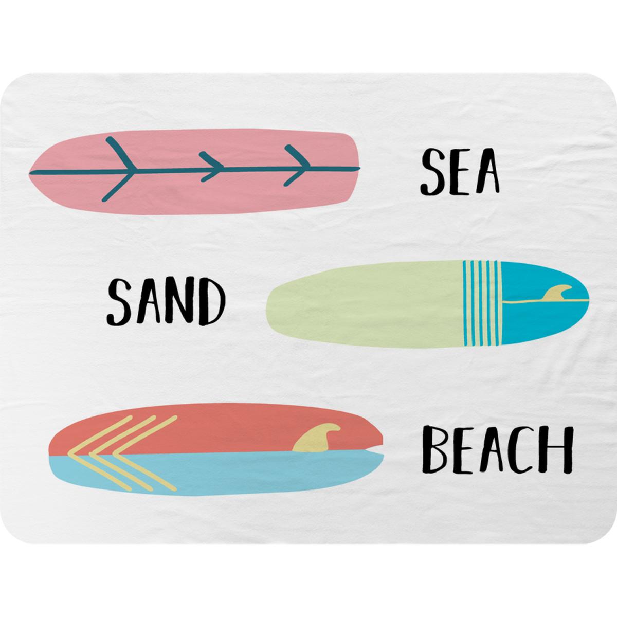 Sea Sand Surf Beach Blanket - Pink – image 2