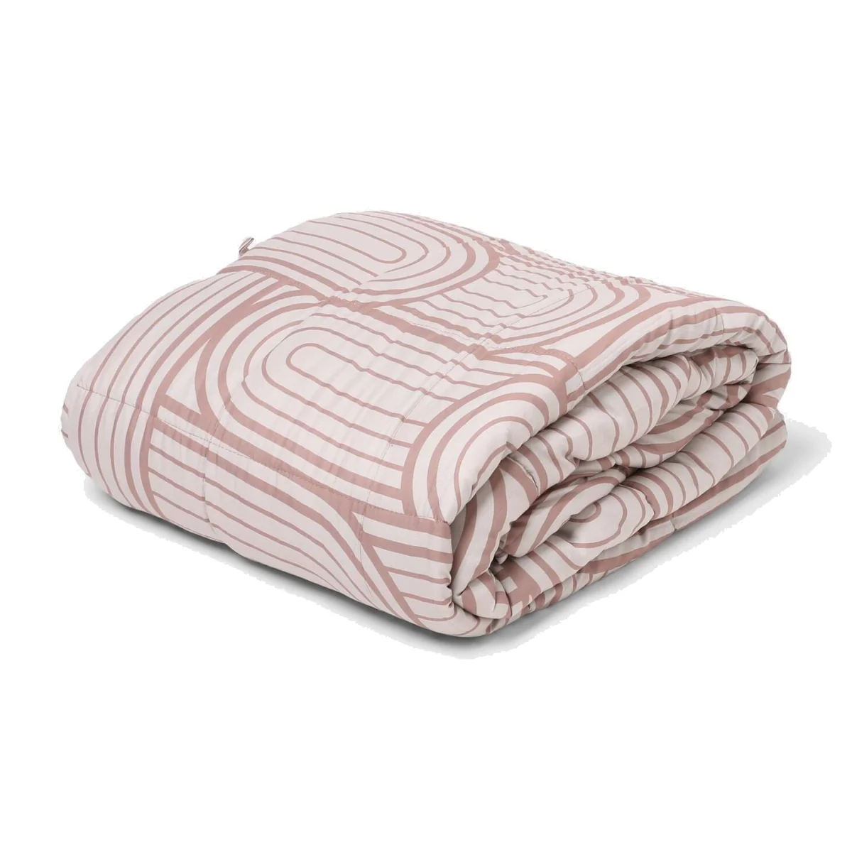 OHS Arches Print Supersoft Weighted Blanket - Natural – image 1