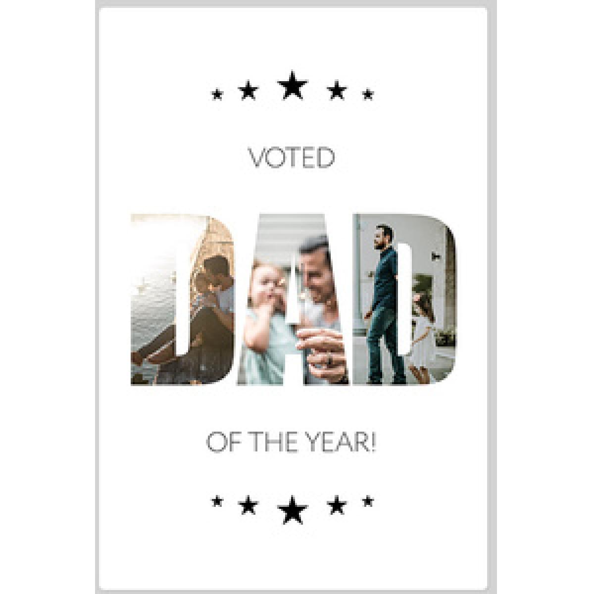 Dad Of The Year Photo Blanket – image 2