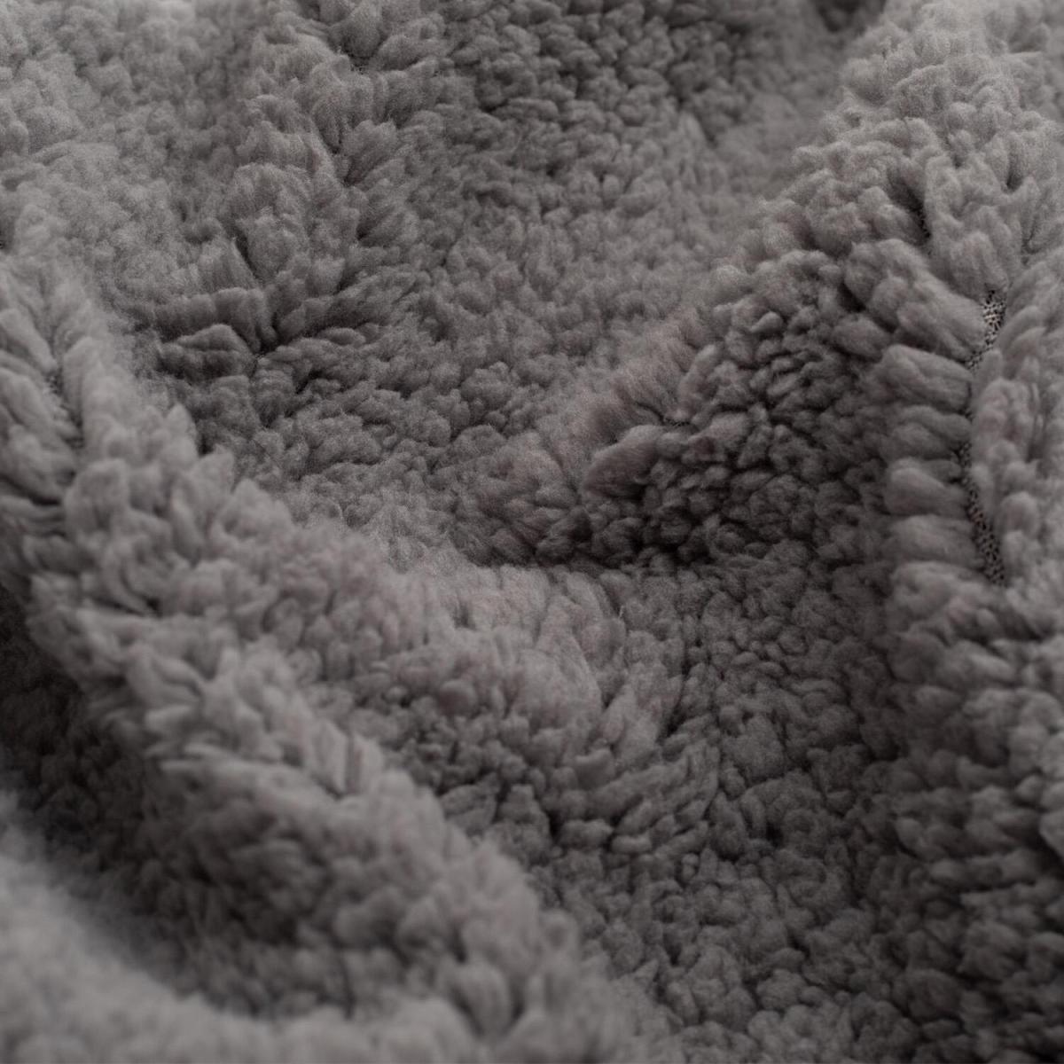 Brentfords Sherpa Throw Over Flannel Fleece Fluffy Blanket - Pink – image 4