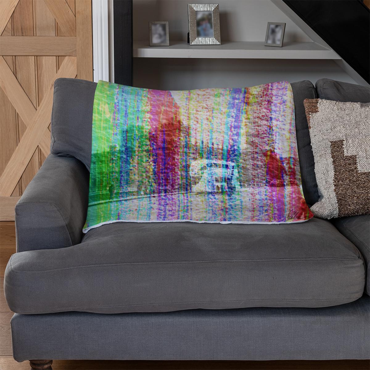Rainbow Bridge Blanket - Green – image 3