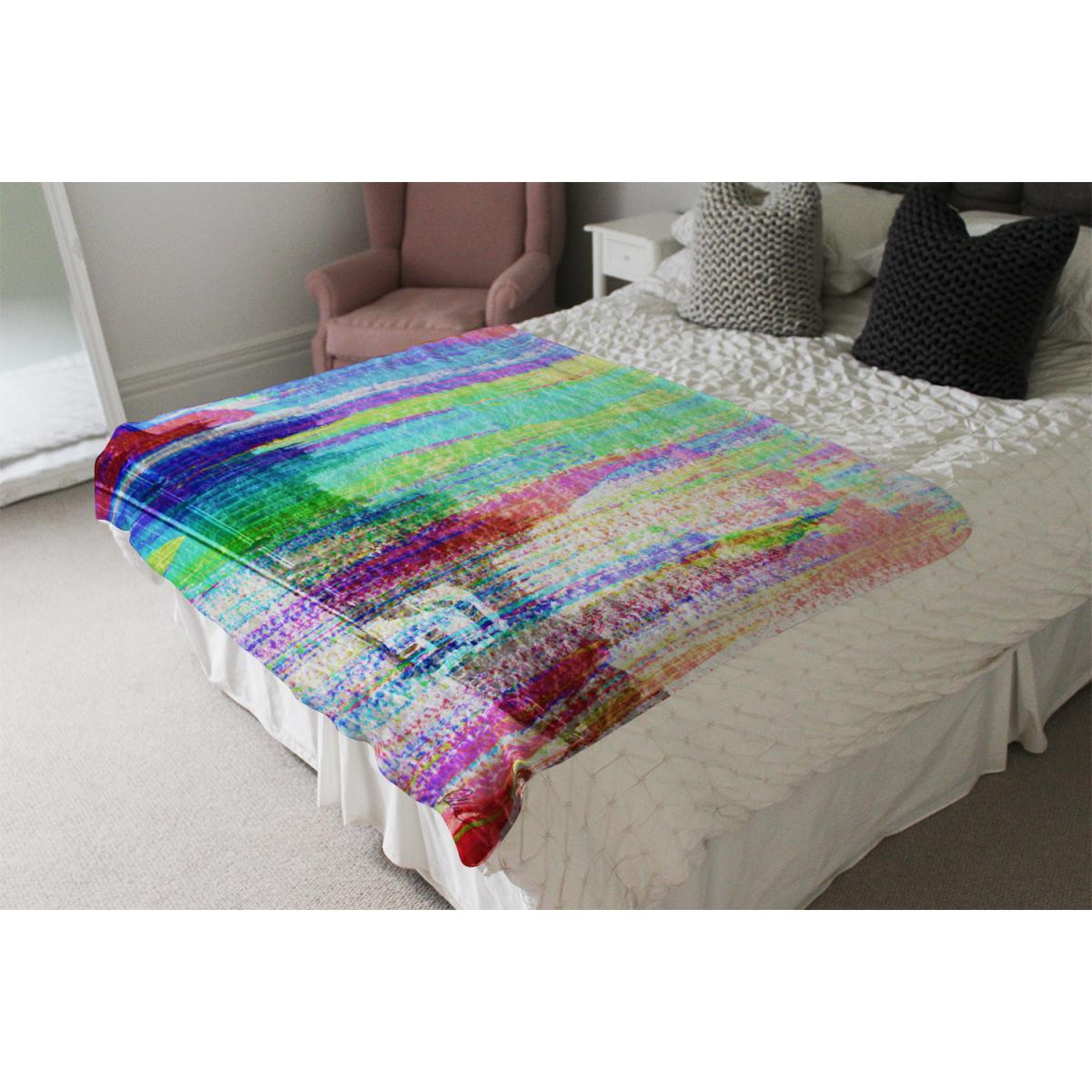 Rainbow Bridge Blanket - Green – image 4