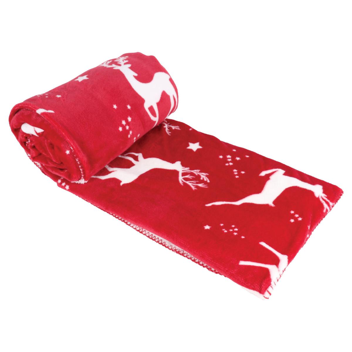 Leaping Stags Sherpa Throw – image 2