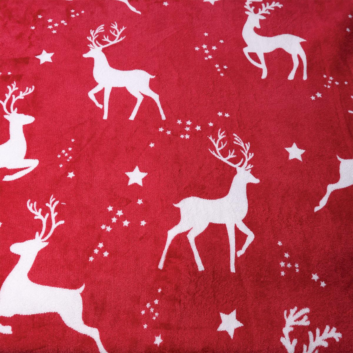 Leaping Stags Sherpa Throw – image 4