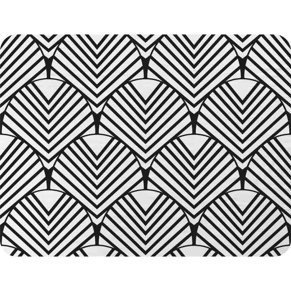 Black Geometric Decoration Blanket - Black – image 2