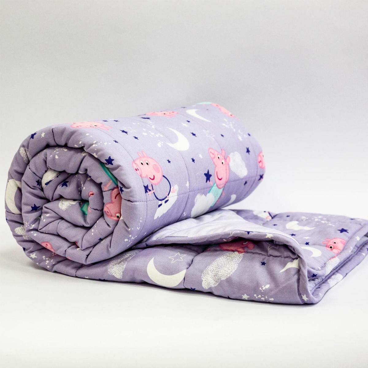 Peppa Pig Weighted Blanket Kids Childrens Throw - Pink – image 3