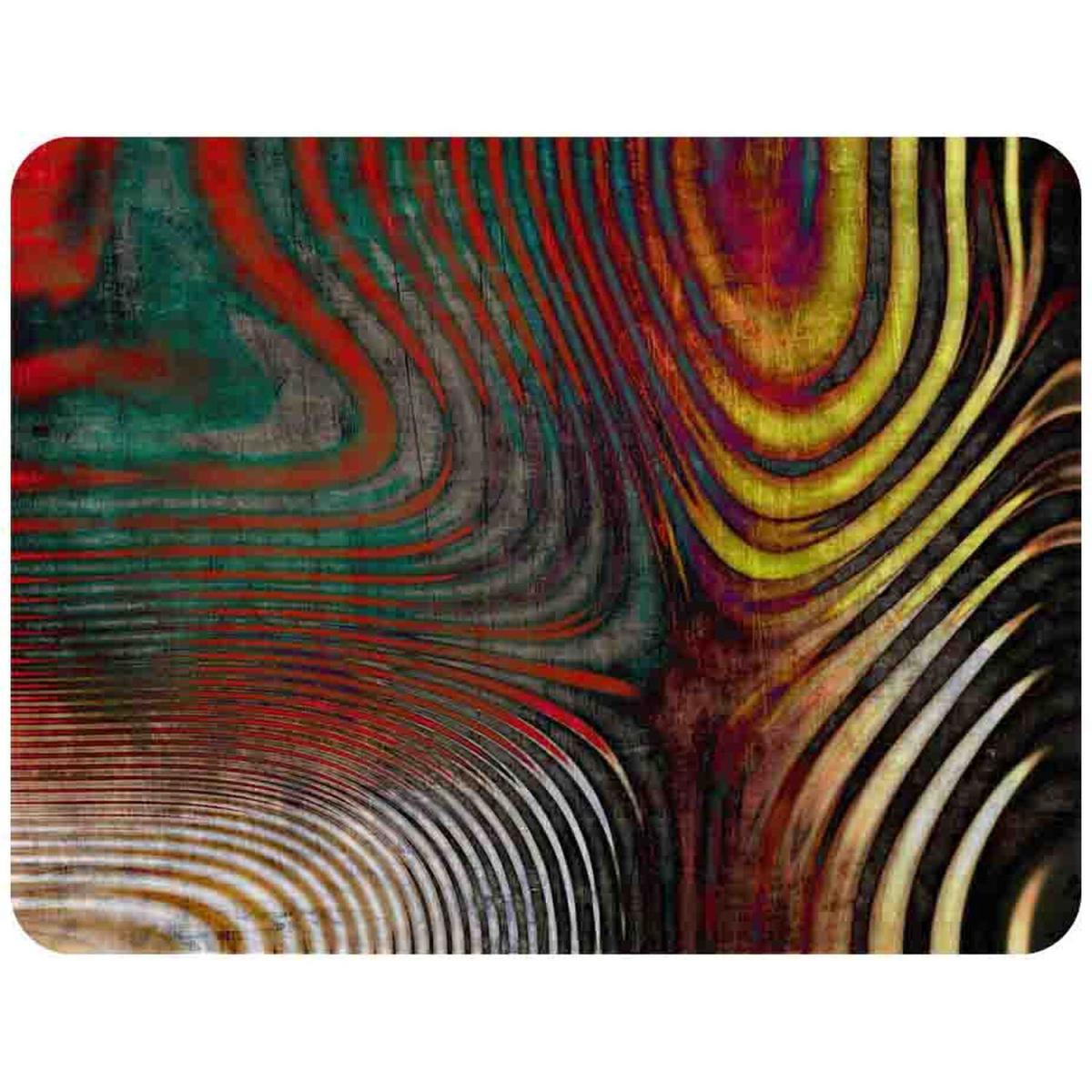 Psychedelic Print Blanket - Red – image 2