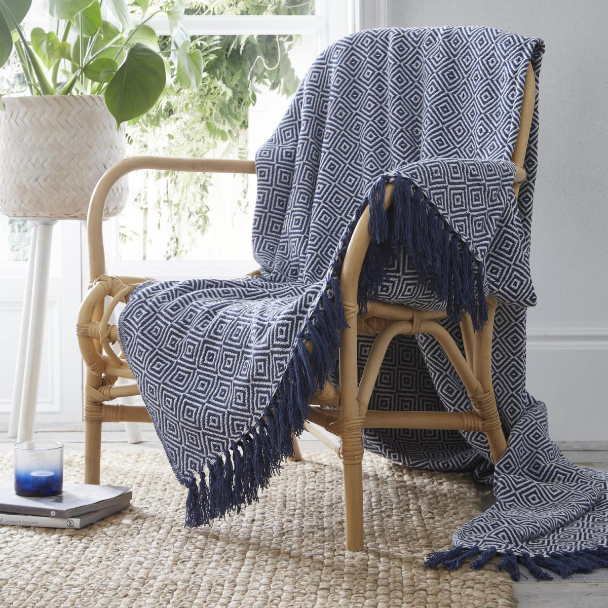 Ascot Cotton Throw - Terracotta / 130cm – image 3