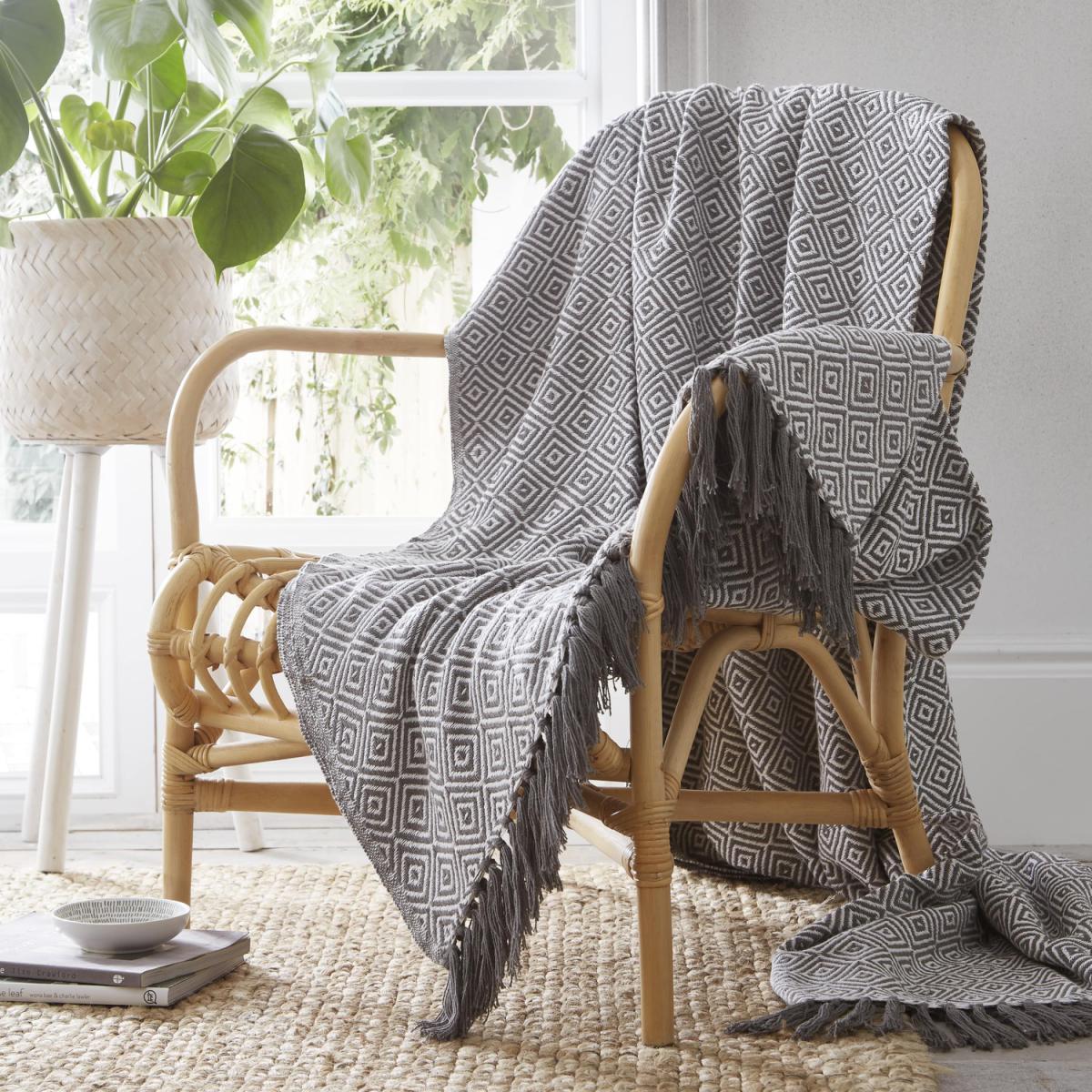 Ascot Cotton Throw - Terracotta / 130cm – image 5