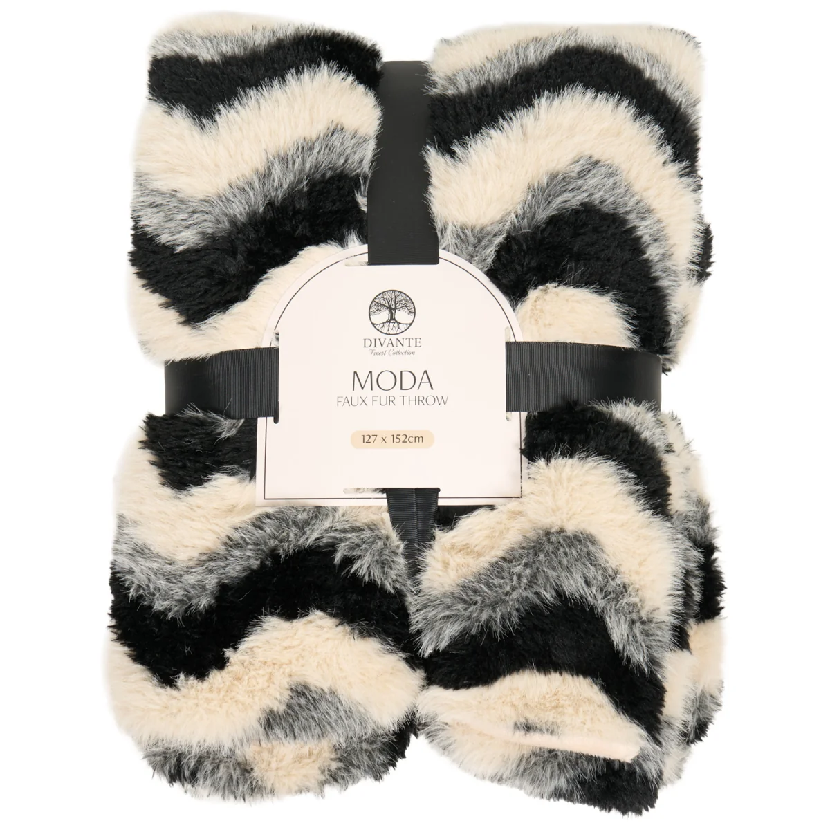 Moda Faux Fur Throw – image 2
