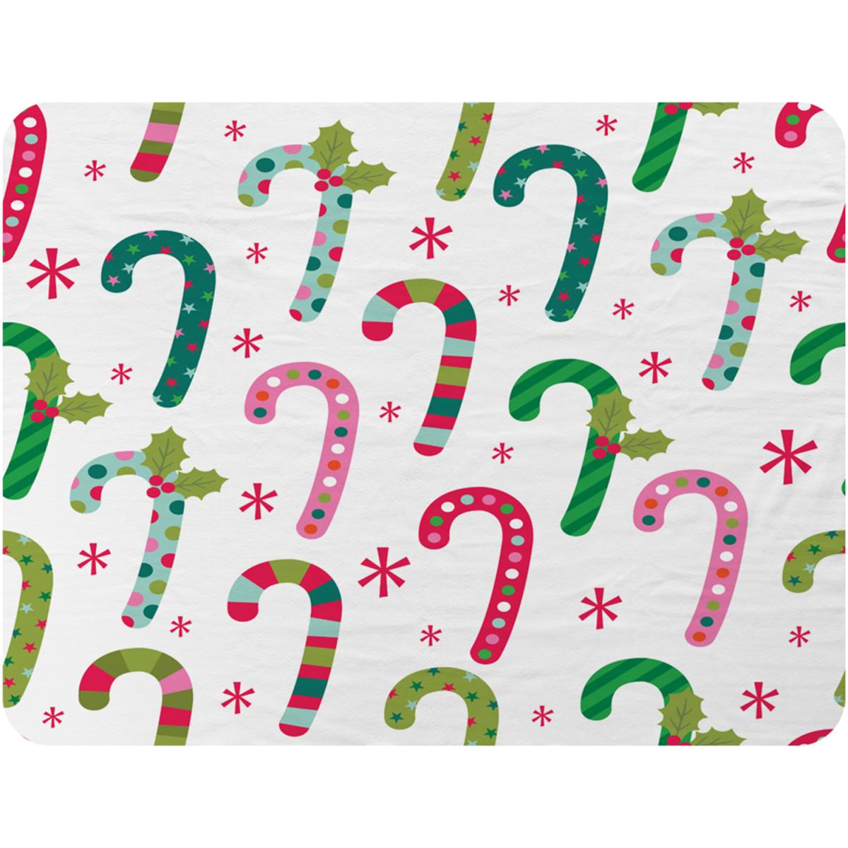 Candy Pattern Soft Blanket - Green – image 2