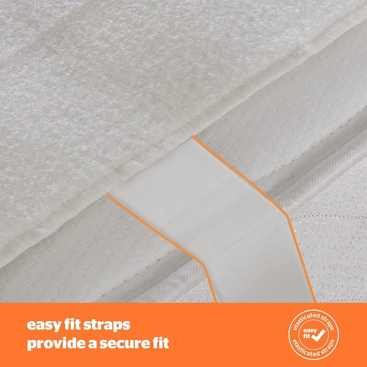 Dual Control Electric Blanket Underblanket Bed Warmer Sheet  - White – image 5