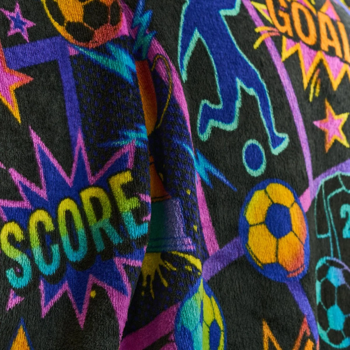 OHS Football Comic Print Fleece Throw - Multi – image 3