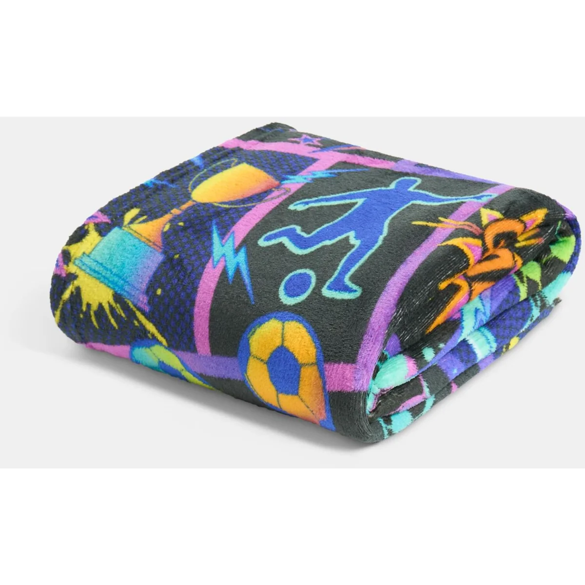 OHS Football Comic Print Fleece Throw - Multi – image 4