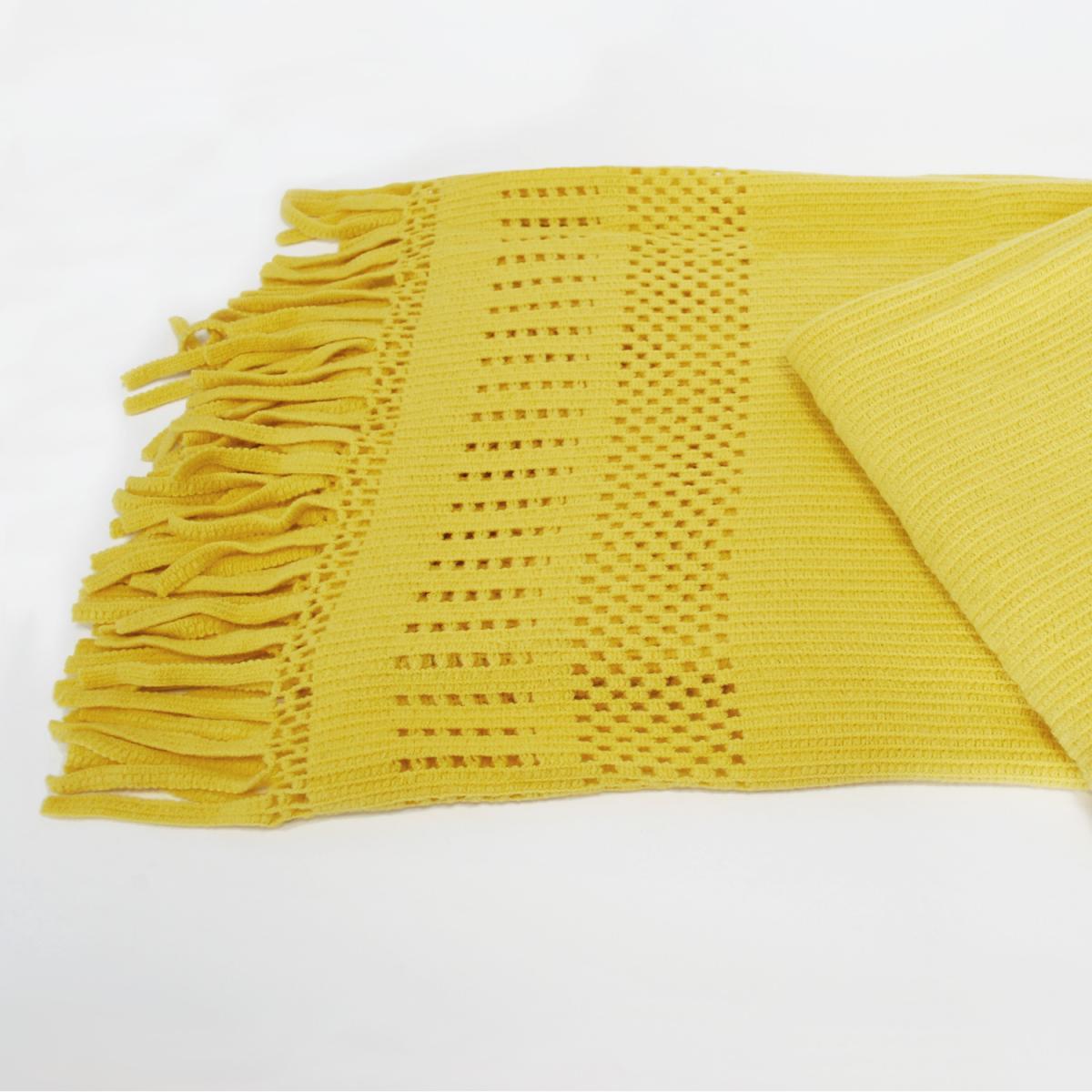 Elba Throw - Yellow – image 2