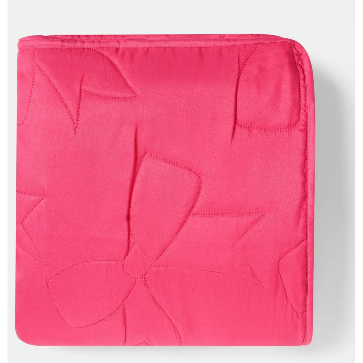 OHS Bow Print Quilted Throw - Hot Pink / 150cm – image 5