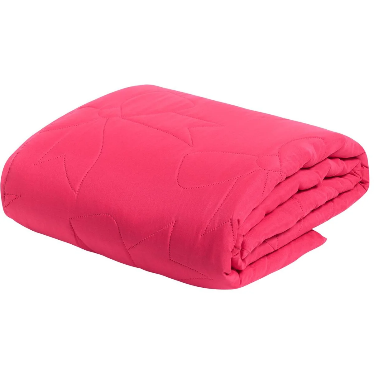 OHS Bow Print Quilted Throw - Hot Pink / 150cm – image 6