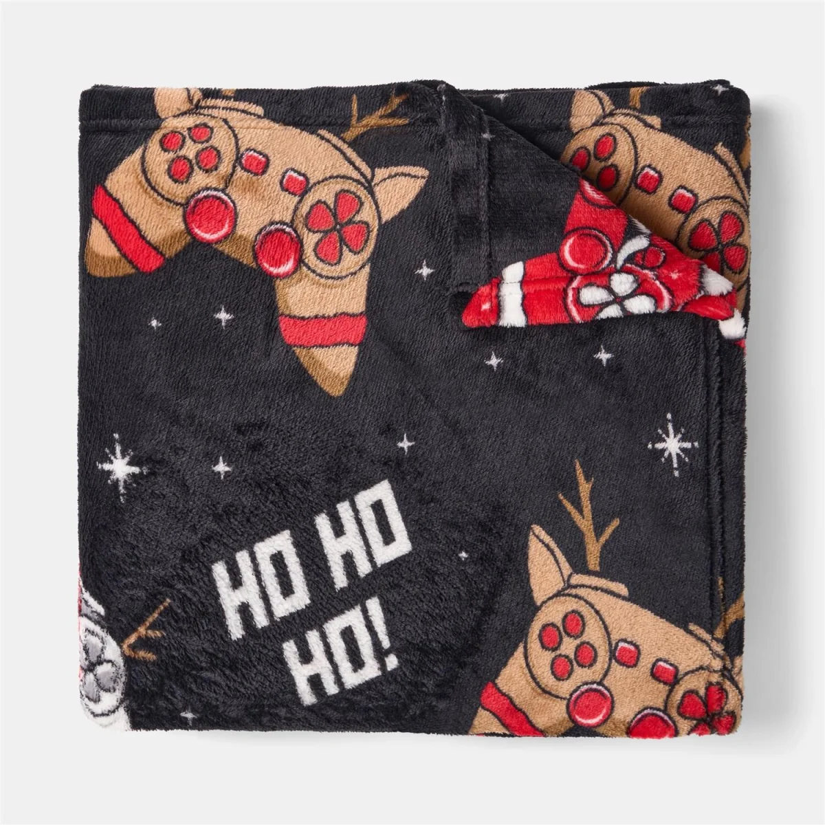 OHS Christmas Gaming Throw - Black – image 1