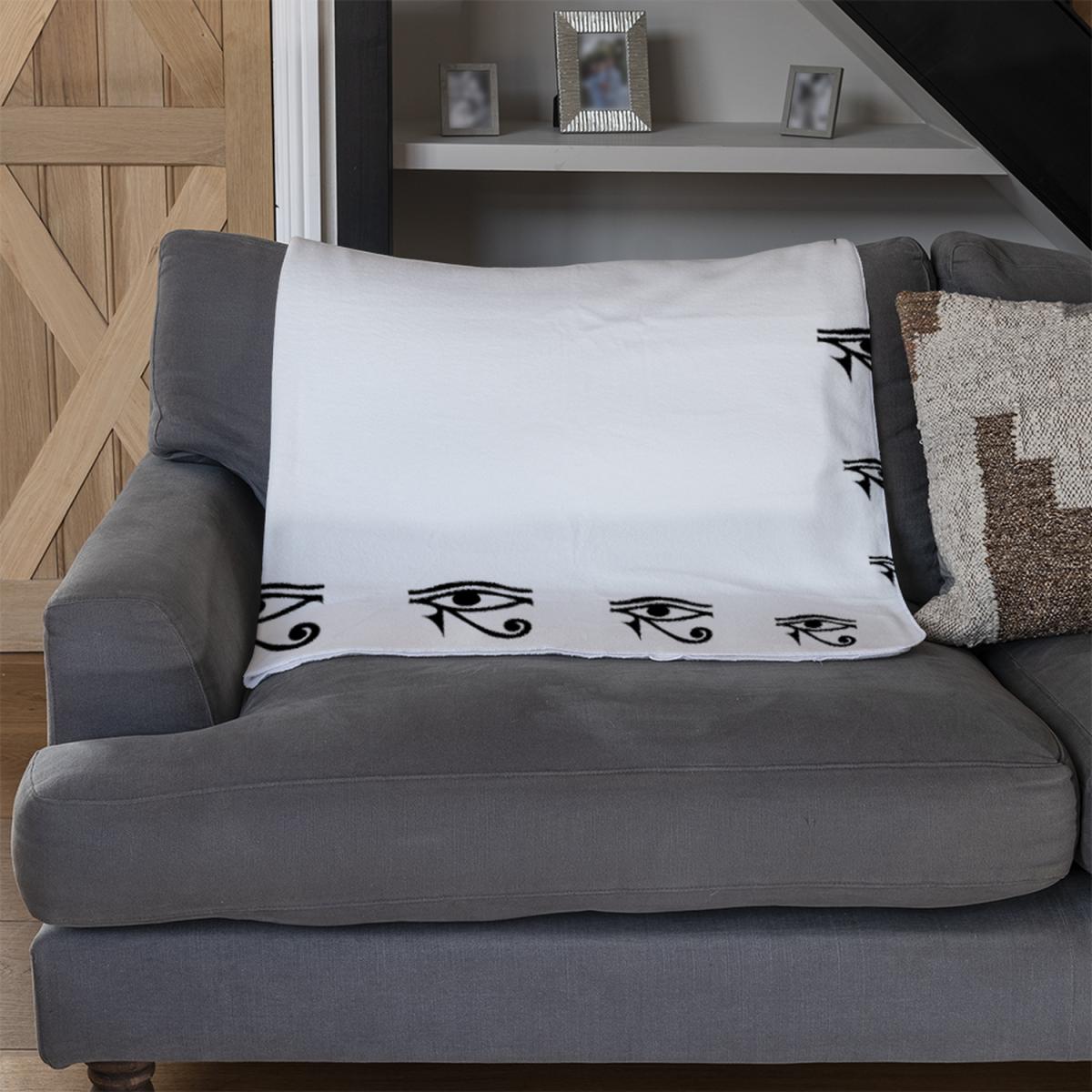 Eye Of Horus Blanket - Black – image 3