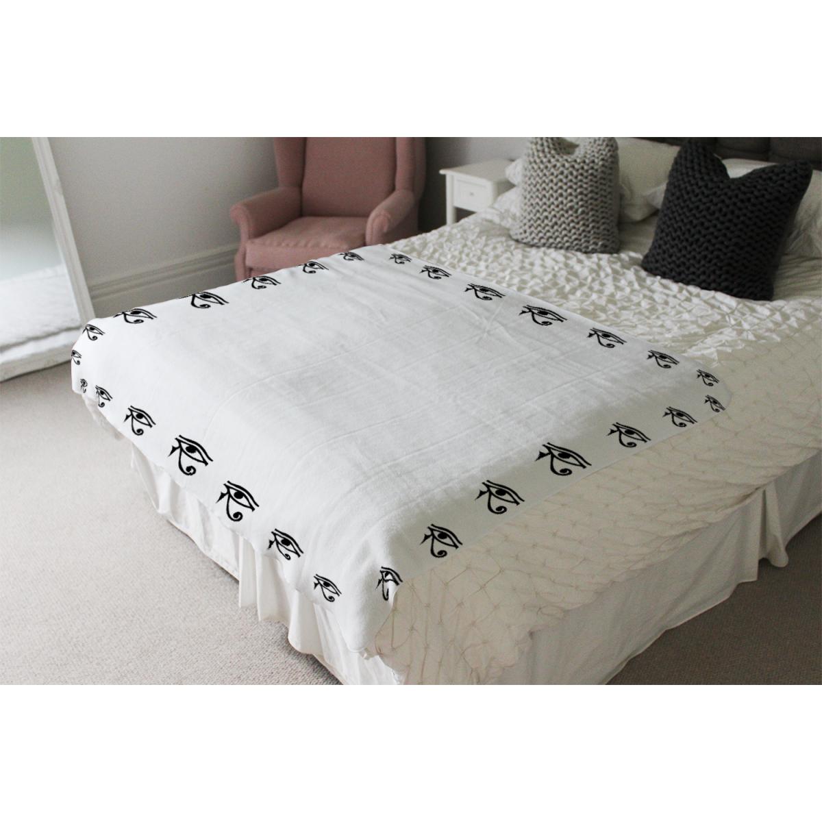 Eye Of Horus Blanket - Black – image 4