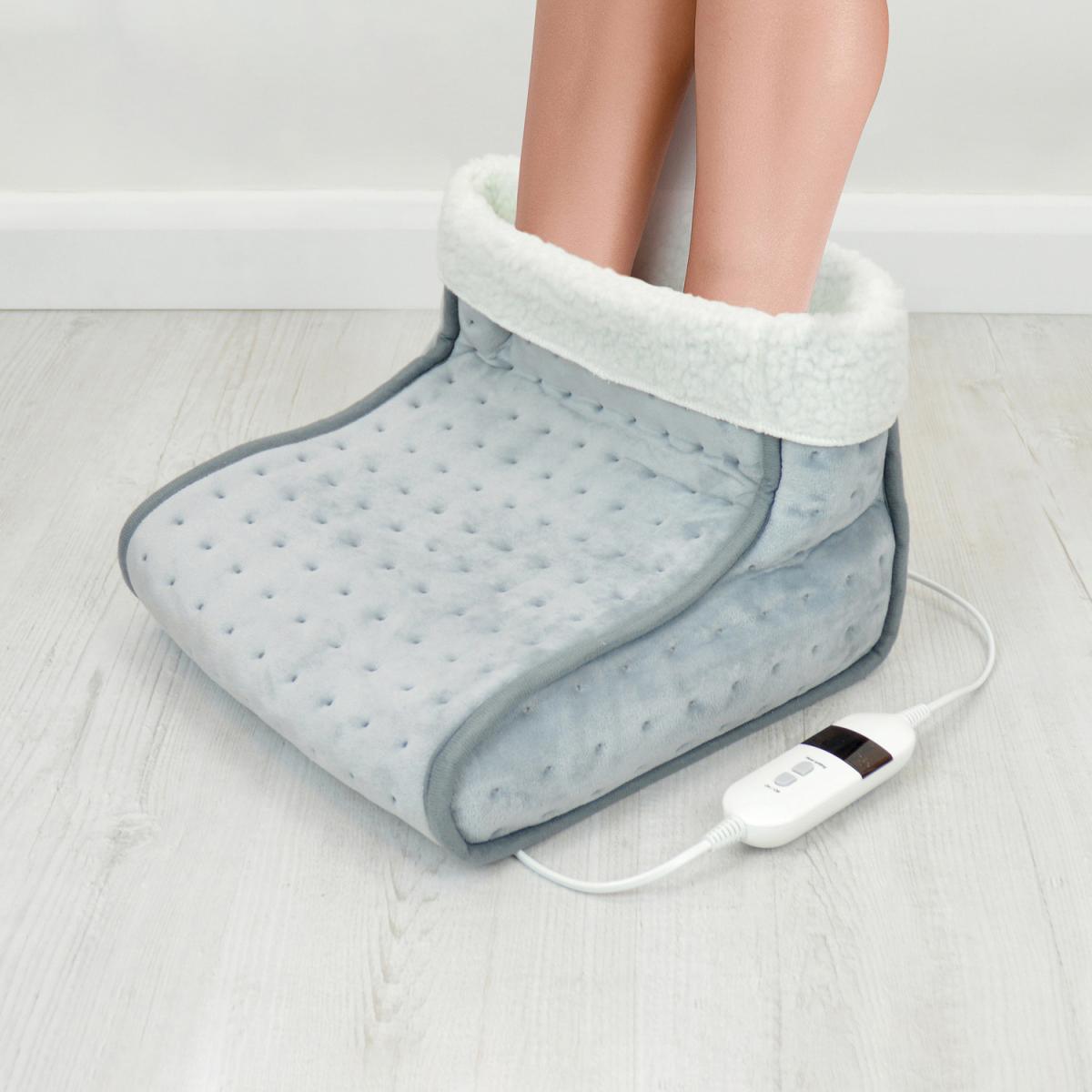Cosy Heated Throw Classic Grey - Grey – image 2